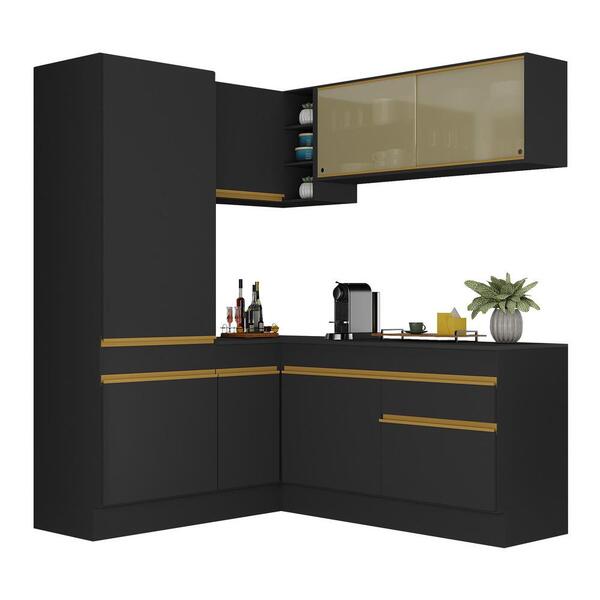 Armário Cozinha Completa De Canto Veneza Multimóveis V2088