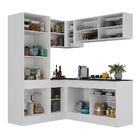 Armário Cozinha Completa De Canto Veneza Multimóveis V2088