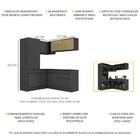 Armário Cozinha Completa De Canto Veneza Multimóveis V2088