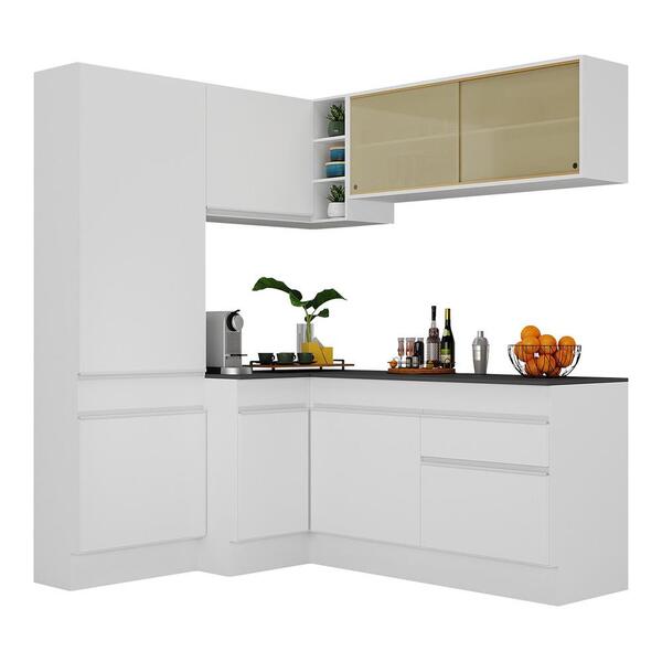 Armário Cozinha Completa De Canto Veneza Multimóveis V2089