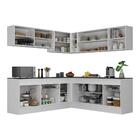 Armário Cozinha Completa De Canto Veneza Multimóveis V2096