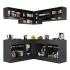 Armário Cozinha Completa De Canto Veneza Multimóveis V2097