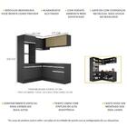 Armário Cozinha Completa De Canto Veneza Multimóveis V2098