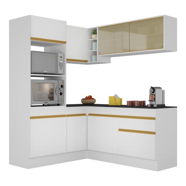 Armário Cozinha Completa De Canto Veneza Multimóveis V2098