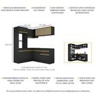 Armário Cozinha Completa De Canto Veneza Multimóveis V2098