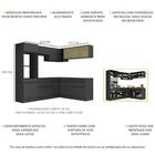 Armário Cozinha Completa De Canto Veneza Multimóveis V2099