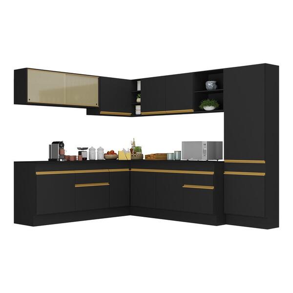 Armário Cozinha Completa De Canto Veneza Multimóveis V2100