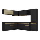 Armário Cozinha Completa De Canto Veneza Multimóveis V2100