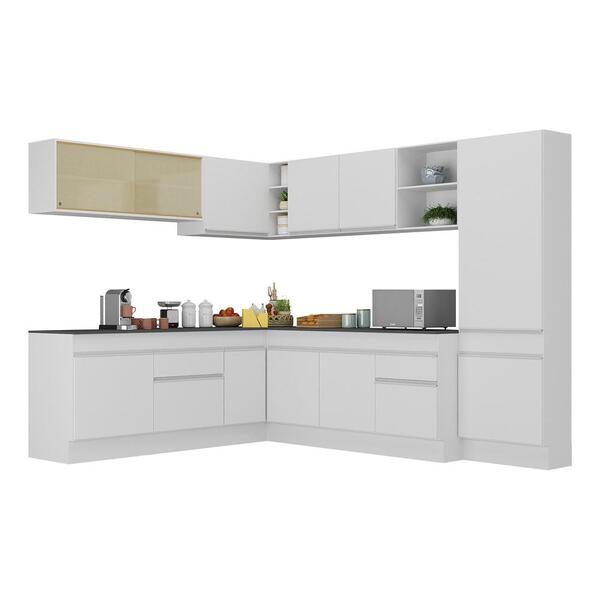 Armário Cozinha Completa De Canto Veneza Multimóveis V2100