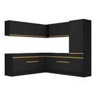 Armário Cozinha Completa De Canto Veneza Multimóveis V2101