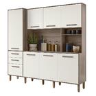 Armario Cozinha Elegance 7 Portas E 3 Gavetas