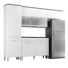 Armário Cozinha Girassol 7 Portas 2gav Pés Reguláveis