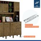 Armário Cozinha Granada Valdemóveis 6 Portas Ipê