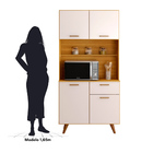 Armario Cozinha Izis Com 4 Portas E 1 Gaveta