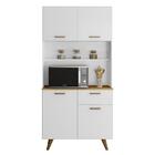 Armario Cozinha Izis Com 4 Portas E 1 Gaveta