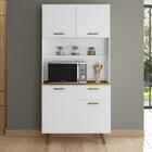 Armario Cozinha Izis Com 4 Portas E 1 Gaveta