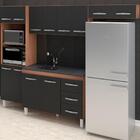 Armario Cozinha Modulada 257cm 4 Peças Marh Mobbs