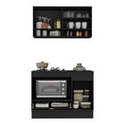 Armário Cozinha Modulada Compacta 105cm Com Balcão Para Cookt