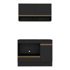 Armário Cozinha Modulada Compacta 105cm Com Balcão Para Cookt