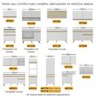 Armário Cozinha Modulada Compacta 105cm Com Balcão Para Cookt