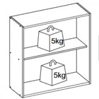 Armário Cozinha Paris 2 Portas Indekes
