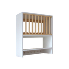 Armário Cozinha Porta Pratos Louças E Canecas Branco