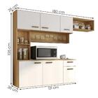 Armario Cozinha Suspensa Manu 6 Portas E 1 Gaveta