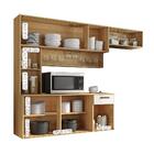 Armario Cozinha Suspensa Manu 6 Portas E 1 Gaveta