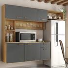 Armario Cozinha Suspensa Manu 6 Portas E 1 Gaveta