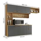 Armario Cozinha Suspensa Manu 6 Portas E 1 Gaveta