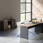 Armário Credenza 2 Portas Pandin Pe40 - Walnut