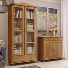 Armario Cristaleira E Balcao 2 Portas Madeira Maciça Milani S