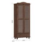 Armario Cristaleira Madeira Maciça 85 Cm 8932 Milani Store