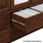 Armario Cristaleira Madeira Maciça 85 Cm 8932 Milani Store