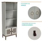 Armário Cristaleira Multiuso Com Vidro 4 Portas Mb 1005 Trama