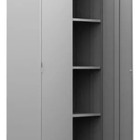 Armário De Aço 03 Prateleiras Pa 70 170x30x70cm