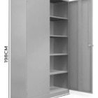 Armário De Aço 04 Prateleiras Pa 90 198x40x90cm