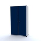 Armário De Aço 200x118x40 Pandin Ap403m - Cinza/azul Del Rey