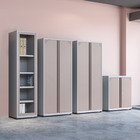 Armário De Aço 2 Portas 162x75x40 Pandin Ap408sl - Cinza/bege