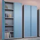 Armário De Aço 2 Portas 3 Prateleiras Com Chave Ap408sl