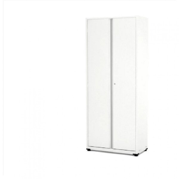 Armário De Aço 2 Portas 3 Prateleiras Com Chave Ap408sl