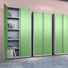 Armário De Aço 2 Portas 4 Prateleiras Com Chave Ap402sl Diver