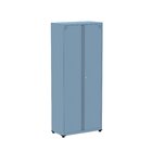 Armário De Aço 2 Portas 4 Prateleiras Com Chave Ap402sl Diver