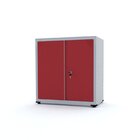 Armário De Aço 2 Portas 4 Prateleiras Com Chave Ap406sl