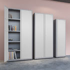 Armário De Aço Multiuso 162x75x40 Pandin Ap408mu - Cinza/bran