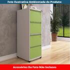 Armário De Arquivo De Aço Pandin 4 Gavetas Gavetas Cinza/lara