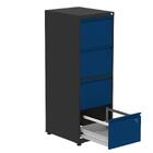 Armário De Arquivo Oficio 4 Gavetas Pandin 47 Cm (larg) Aço P