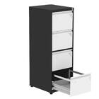 Armário De Arquivo Oficio 4 Gavetas Pandin 47 Cm (larg) Aço P