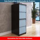 Armário De Arquivo Oficio 4 Gavetas Pandin 47cm (larg) Aço Pr