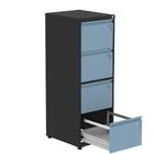 Armário De Arquivo Oficio 4 Gavetas Pandin 47cm (larg) Aço Pr